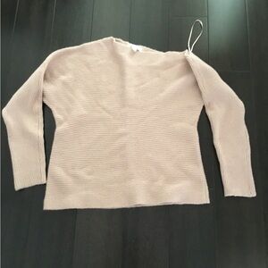 Treasure & Bond Off-the-Shoulder Sweater in Soft Beige